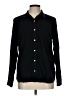 Gap Black Long Sleeve Button-Down Shirt Size L - photo 1