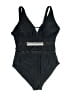 Unbranded Graphic Black One Piece Swimsuit Size M - photo 1