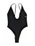 Unbranded Solid Black One Piece Swimsuit Size L - photo 2