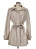 Calvin Klein Tan Wool Coat Size 8 - photo 1