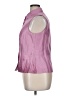 ICE 100% Silk Pink Sleeveless Silk Top Size 14 - photo 5