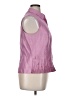 ICE 100% Silk Pink Sleeveless Silk Top Size 14 - photo 4