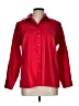 Lands' End 100% Baumwolle Red Long Sleeve Blouse Size L - photo 1