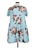 J for Justify Floral Blue Casual Dress Size 3X - photo 2