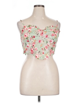 Shein Curve Sleeveless Blouse