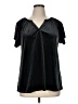 Lane Bryant Black Short Sleeve Blouse Size 14 - 16 Plus - photo 1