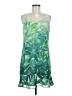 CAbi 100% Polyester Tropical Green Cocktail Dress Size M - photo 1
