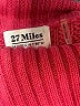 27 miles Solid Pink Wool Pullover Sweater Size L - photo 7