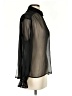 TJD Black Long Sleeve Blouse Size S - photo 4
