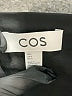 Cos Solid Black Formal Skirt Size L - photo 4