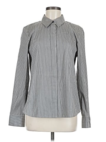 Lafayette 148 New York Long Sleeve Blouse (view 1)