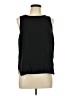 Forever 21 Contemporary 100% Polyester Black Sleeveless Blouse Size L - photo 1