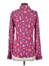 Roper 100% Rayon Print Pink Long Sleeve Blouse Size XS - photo 2