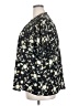 Rose + Olive 100% Polyester Black Short Sleeve Blouse Size 2X - photo 5