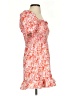 Unbranded 100% Polyester Floral Orange Casual Dress Size S - photo 4