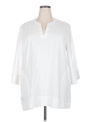 Lands' End 3/4 Sleeve T-Shirt (view 1)