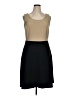 Studio One Color Block Tan Casual Dress Size 16 - photo 1