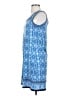 Max Studio Print Blue Casual Dress Size XS - photo 5