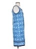Max Studio Print Blue Casual Dress Size XS - photo 4