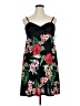 Assorted Brands Tropical Black Cocktail Dress Size XL - photo 1