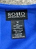 SOHO Apparel Ltd 100% Polyester Solid Blue Cocktail Dress Size 12 - photo 7
