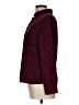 Appleseeds 100% Polyester Houndstooth Burgundy Pink Long Sleeve Blouse Size 12 (petite) - photo 5