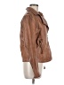 Max Studio 100% Polyurethane Brown Jacket Size M - photo 4