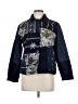 Take Two Graphic Blue Denim Jacket Size M - photo 1