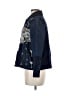 Take Two Graphic Blue Denim Jacket Size M - photo 5