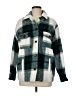 Princess Polly 100% Polyester Plaid Teal Fleece Size 6 - photo 1