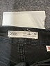 Zara Solid Black Denim Shorts Size 5 - photo 3