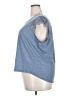 Love Scarlett Blue Short Sleeve Top Size 2X - photo 5