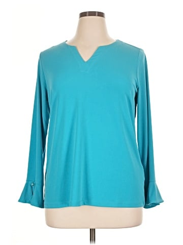 Susan Graver 3/4 Sleeve T-Shirt (view 1)