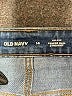 Old Navy Solid Blue Jeans Size 14 - photo 4