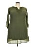 Just Found Green Casual Dress Size 3X - photo 1