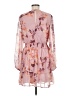 Venus 100% Polyester Floral Pink Cocktail Dress Size M - photo 2