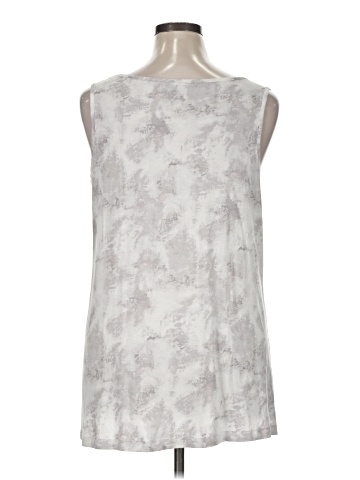LOGO by Lori Goldstein Sleeveless T-Shirt (view 2)