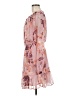 Venus 100% Polyester Floral Pink Cocktail Dress Size M - photo 5