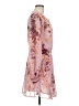 Venus 100% Polyester Floral Pink Cocktail Dress Size M - photo 4