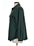 Chico's Solid Green Long Sleeve Button-Down Shirt Size Lg (2) - photo 5