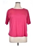 Cuddl Duds Pink Short Sleeve Top Size 1X (petite) - photo 1