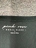 Pink Rose Black Tank Top Size L - photo 7