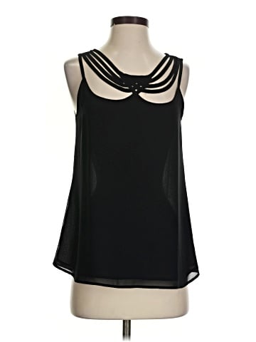 Naked Zebra Sleeveless Blouse (view 1)
