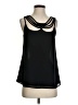 Naked Zebra 100% Polyester Black Sleeveless Blouse Size S - photo 1