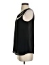 Naked Zebra 100% Polyester Black Sleeveless Blouse Size S - photo 5