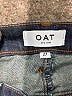 OAT Chevron-herringbone Blue Jeans Size 27 waist - photo 7