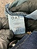 OAT Chevron-herringbone Blue Jeans Size 27 waist - photo 8