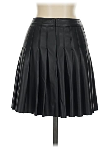 Topshop Faux Leather Skirt (view 2)