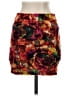 Body Central 100% Polyester Print Red Orange Casual Skirt Size S - photo 2