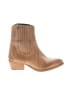 Free People 100% Leather Tan Ankle Boots Size EU 38 - photo 1